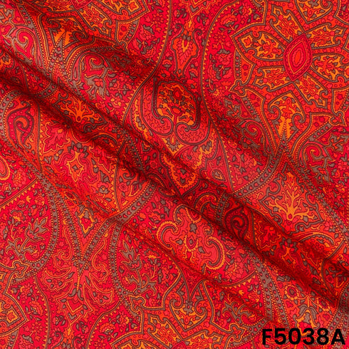Digital Print Crepe Fabric-F5038